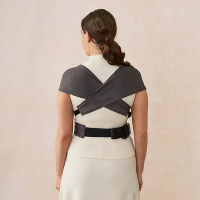 Canguru Ergobaby Embrace Cozy Heather Grey - Conforto para Bebê e Cuidador